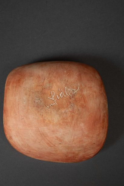 Eugène FIDLER (1910-1990)
Glazed ceramic...