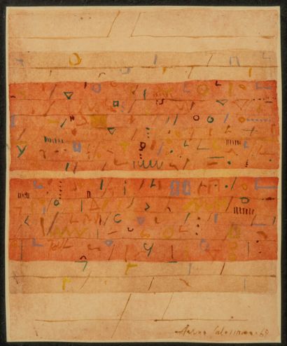 Aarno SALOSMAA (1941-2008)
Composition, 1969
Mixed...