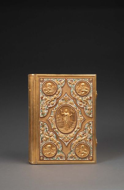 Printed EVANGELARY or PSAUTIER, written in...