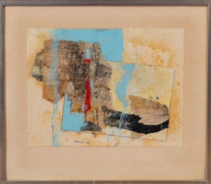 Flemming RODIAN (1944-)
Untitled, 1983
Collage...