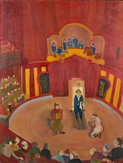 PIENS (20th-XXIst centuries)
The circus
Oil...