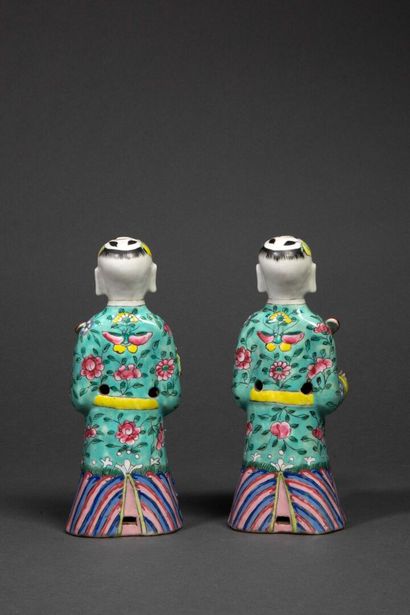 China, circa 1900
Two Famille Rose porcelain...