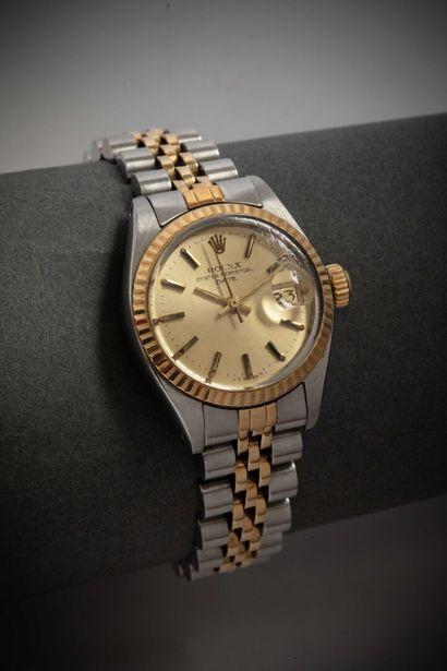 ROLEX - Oyster Perpetual Lady Date. 
Stainless...