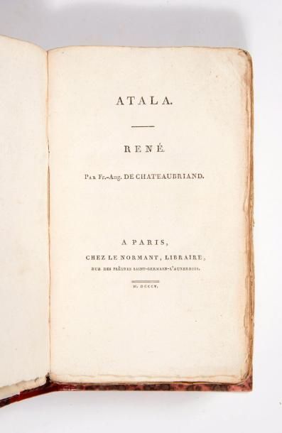 252	CHATEAUBRIAND (François René de). Atala....