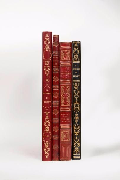 319	[VOYAGES]. ROSS (John). Appendix to the...