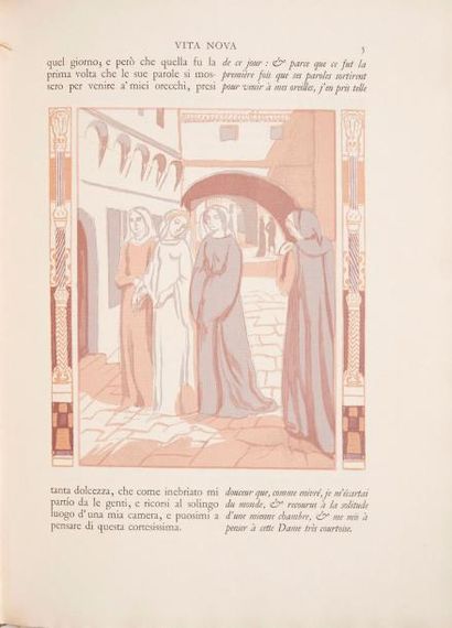 329	DANTE ALIGHIERI. Vita nova. Traduction...