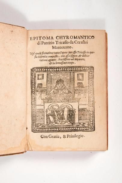 85	[CHIROMANCIE]. TRICASSO da CERASARI (Patrizio)....