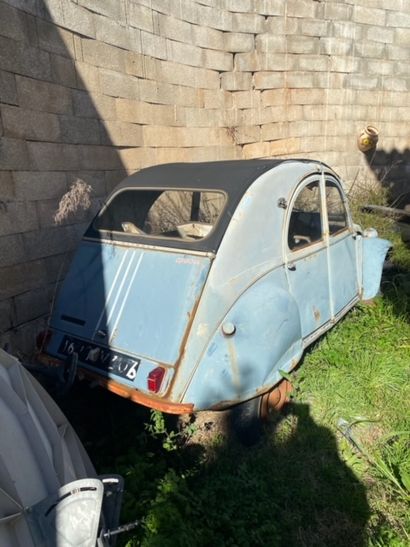 CITROEN 2CV Année : 1961, première mise en...