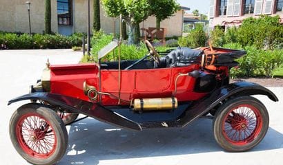FORD MODEL T CONVERTIBLE, de 1911, Carte...