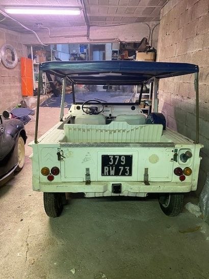 CITROEN MEHARI aux couleur AZUR, N°de Série...