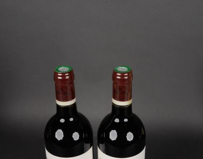 2 Bottles Château LA GAFFELIERE, Saint-Emilion,...