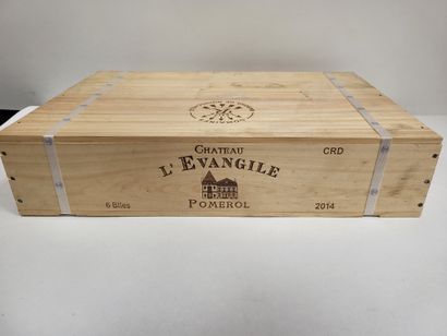 6 Bottle Château L'Evangile, Pomerol, 2014....