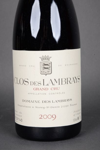 1 Bottle Clos des Lambrays, Grand Cru, 2009...