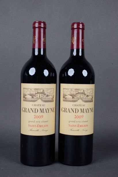 2 Bottles Château GRAND MAYNE, Saint-Emilion...