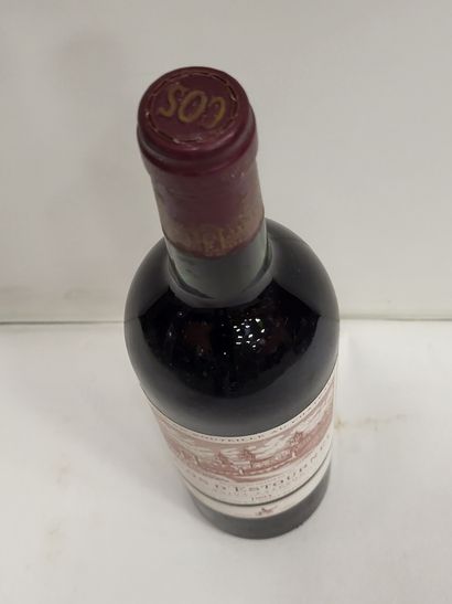 1 bottle COS D'ESTOURNEL, Saint Estephe,...
