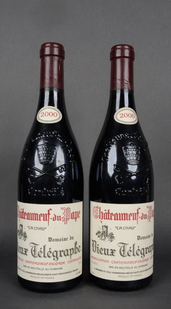 2 Bottles CHATEAUNEUF-DU-PAPE 