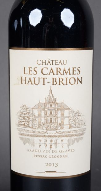 2 Bottles Château LES CARMES, Haut-Brion,...