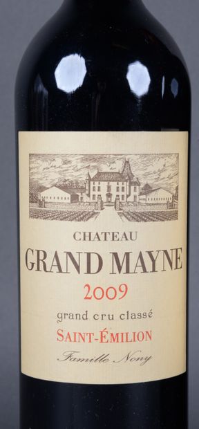 2 Bottles Château GRAND MAYNE, Saint-Emilion...