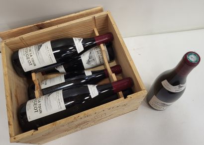 6 bottles Château DE LA TOUR, Clos de Vougeot,...