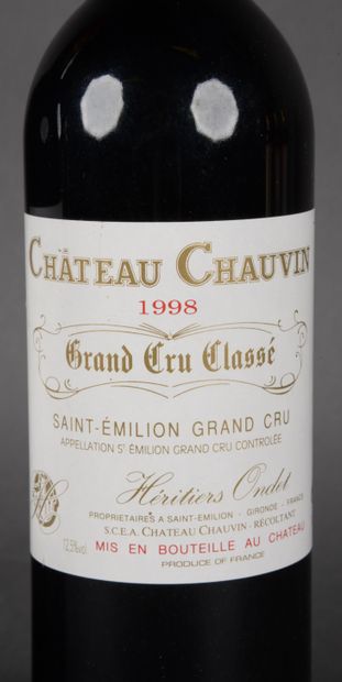2 Bottles Château CHAUVIN, Saint Emilion...