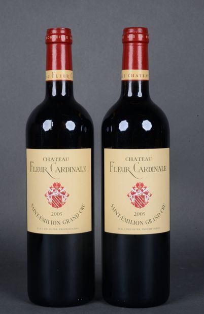 2 Bottles Château FLEUR CARDINALE, Saint-Emilion...