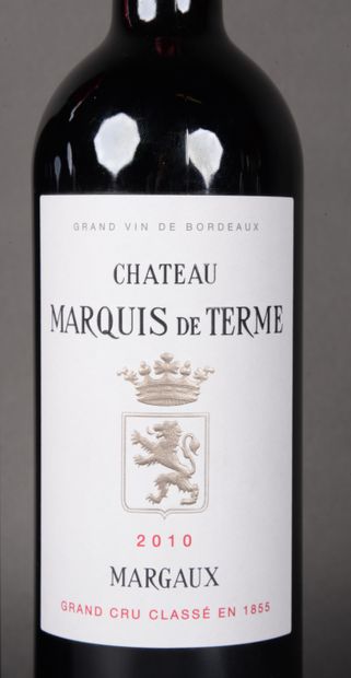 2 Bottles Château MARQUIS DE TERME, Margaux...