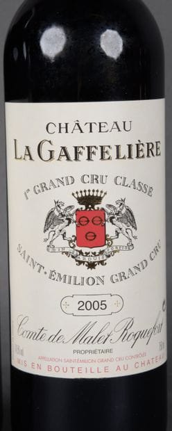 2 Bottles Château LA GAFFELIERE, Saint-Emilion...