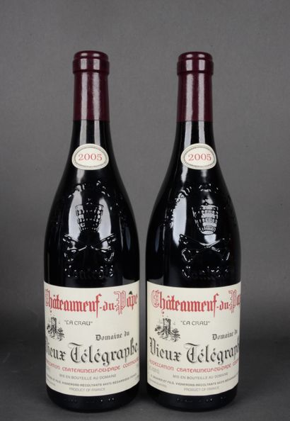 2 Bottles CHATEAUNEUF-DU-PAPE 