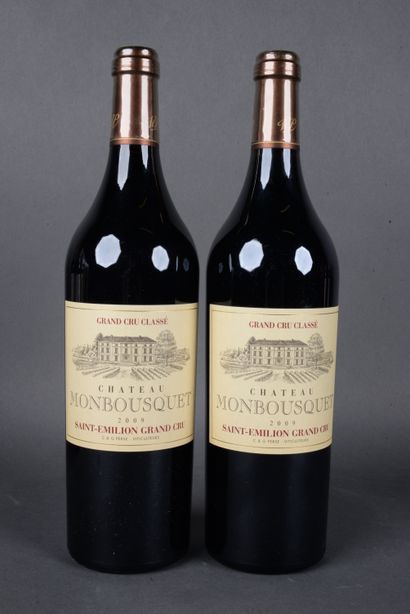 2 Bottles Château MONTBOUSQUET, Saint Emilion,...