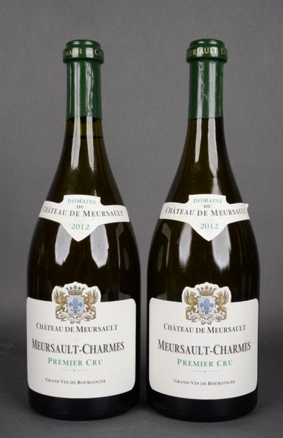 2 Bottles Meursault-Charmes, 1er Cru, Domaine...