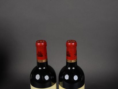 2 Bottles Château MALARTIC-LAGRAVIERE, Pessac-Léognan,...