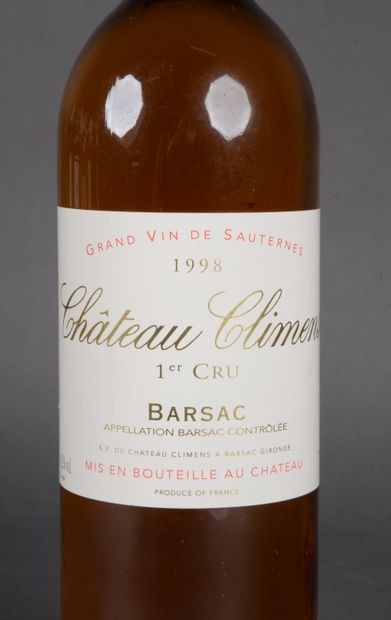 1 Bottle Château CLIMENS, Barsac 1er Grand...
