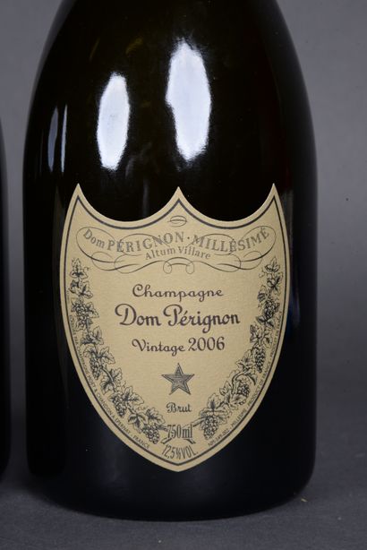 2 Bottles Champagne Dom Perignon Vintage...
