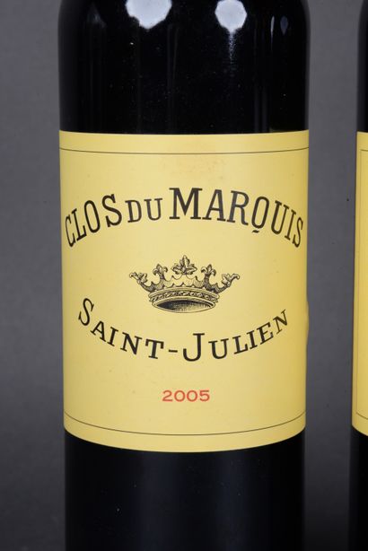 2 Bottles CLOS DU MARQUIS, Saint-Julien,...