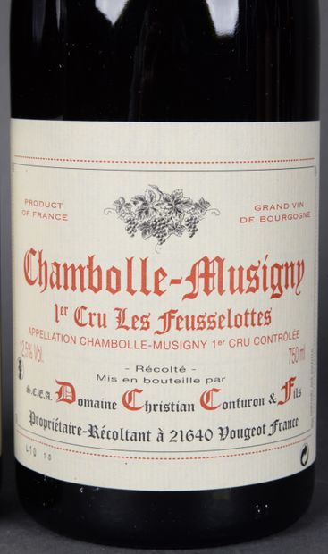 2 Bottles CHAMBOLLE MUSIGNY, 1er Cru 