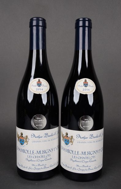 2 Bottles CHAMBOLLE MUSIGNY, 1er Cru 