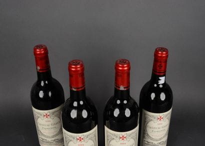 4 Bottles Château GAZIN, Pomerol 1994