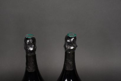 2 Bottles Champagne Dom Perignon Vintage...