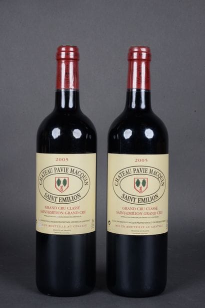 2 Bottles Château PAVIE MACQUIN, Saint-Emilion...