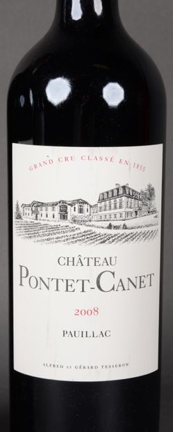 2 Bottles Château PONTET CANET, Pauillac,...