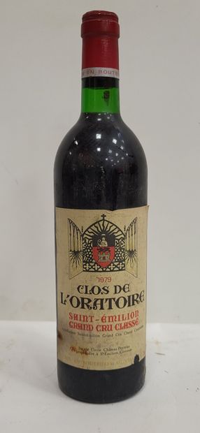 1 bottle CLOS DE L'ORATOIRE, Saint Emilion,...