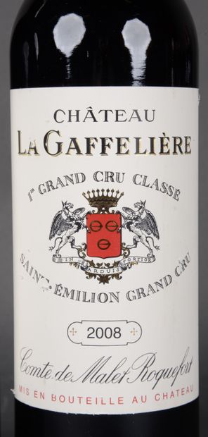2 Bottles Château LA GAFFELIERE, Saint-Emilion,...