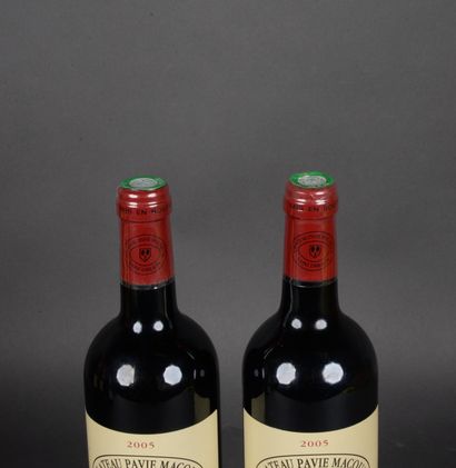 2 Bottles Château PAVIE MACQUIN, Saint-Emilion...