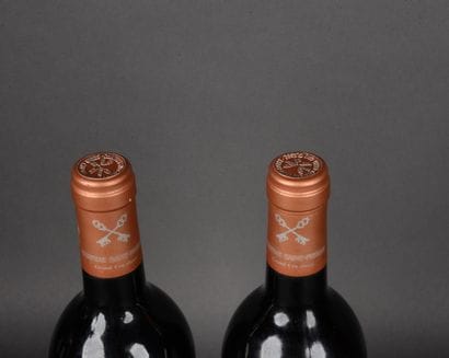 2 Bottles Château SAINT-PIERRE, Saint-Julien,...