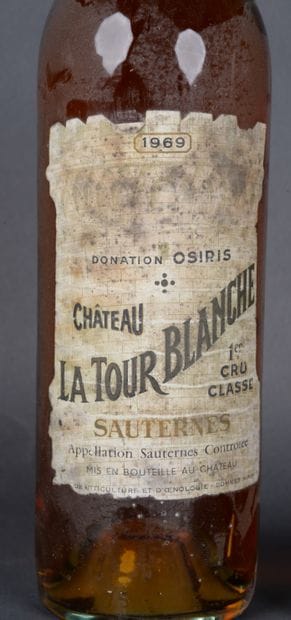2 Bottles Château La Tour Blanche, 1er Cru...
