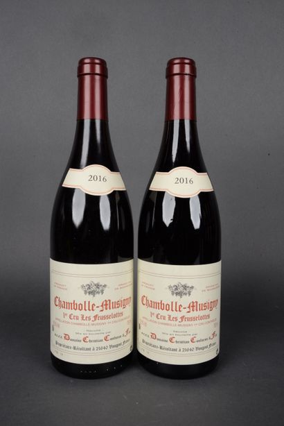2 Bottles CHAMBOLLE MUSIGNY, 1er Cru 