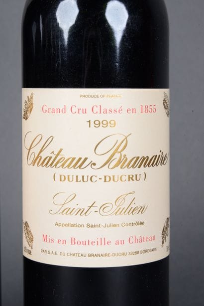 2 Bottles Château BRANAIRE DUCRU, Saint-Julien,...
