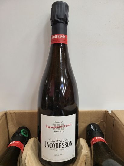 6 bottles Champagne JACQUESSON, Cuvée n°...