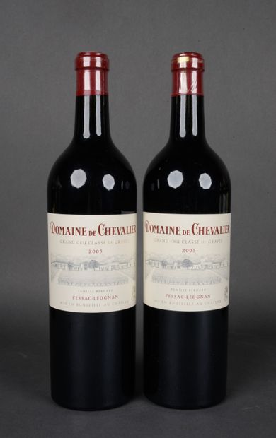 2 Bottles Domaine de Chevalier, Pessac-Léognan,...