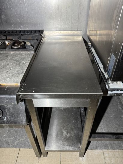 Petit plan de travail en inox, 40 X 90CM
